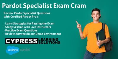 Pardot Specialist Exam Cram: May 26, 2023 Tickets, Fri, May 26, 2023 at  8:00 AM | Sns-Brigh10