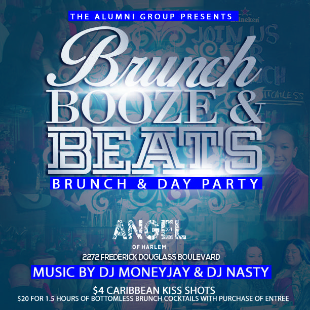 Brunch, Booze, & Beats Brunch & Day Party MLK Weekend Edition The