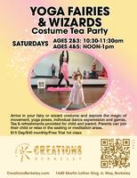 Yoga Fairy & Wizard Costume Tea Party Ages 2 & 3 Tickets, Multiple Dates