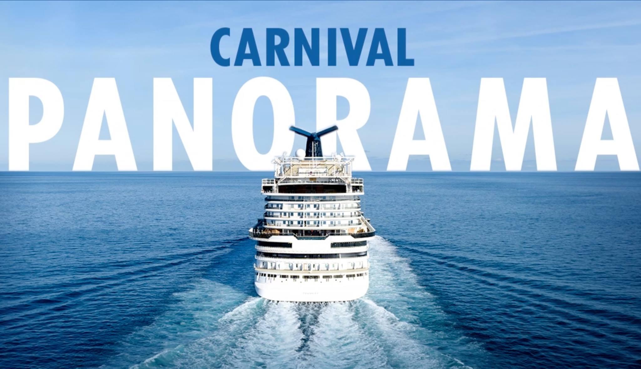 Sail on the New Carnival Panorama with us!