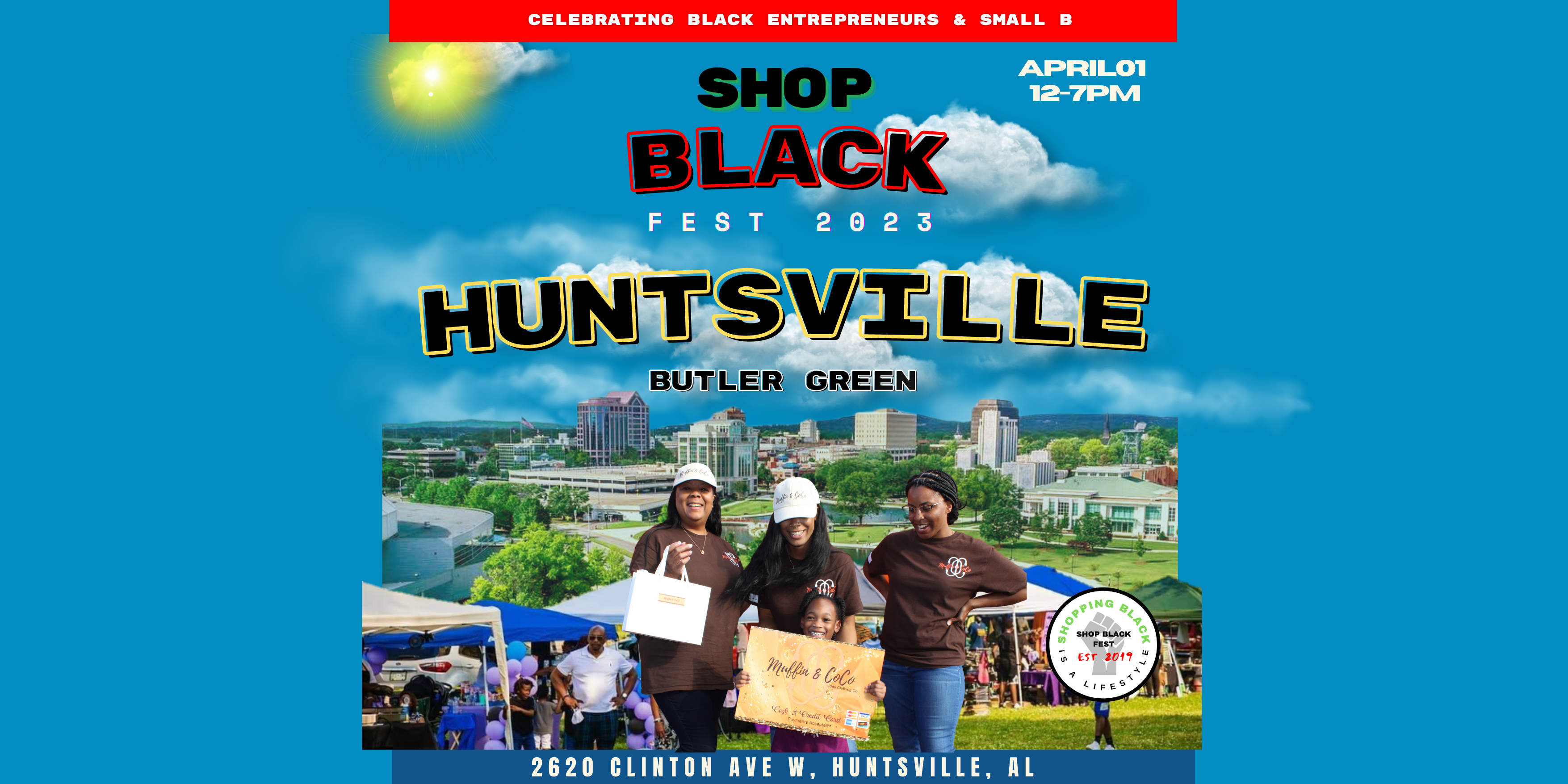 Shop Black Fest - Huntsville (4/1/23) Tickets, Sat, Apr 1, at 12:00 PM Eventbrite