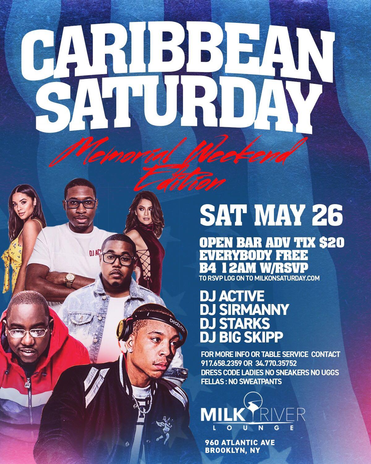 Caribbean Saturdays at Jouvay ngihtclub