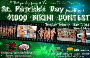 Winners Circle S St Patrick S Day Bikini Contest VIP Seat Ticket Tickets Sun Mar At