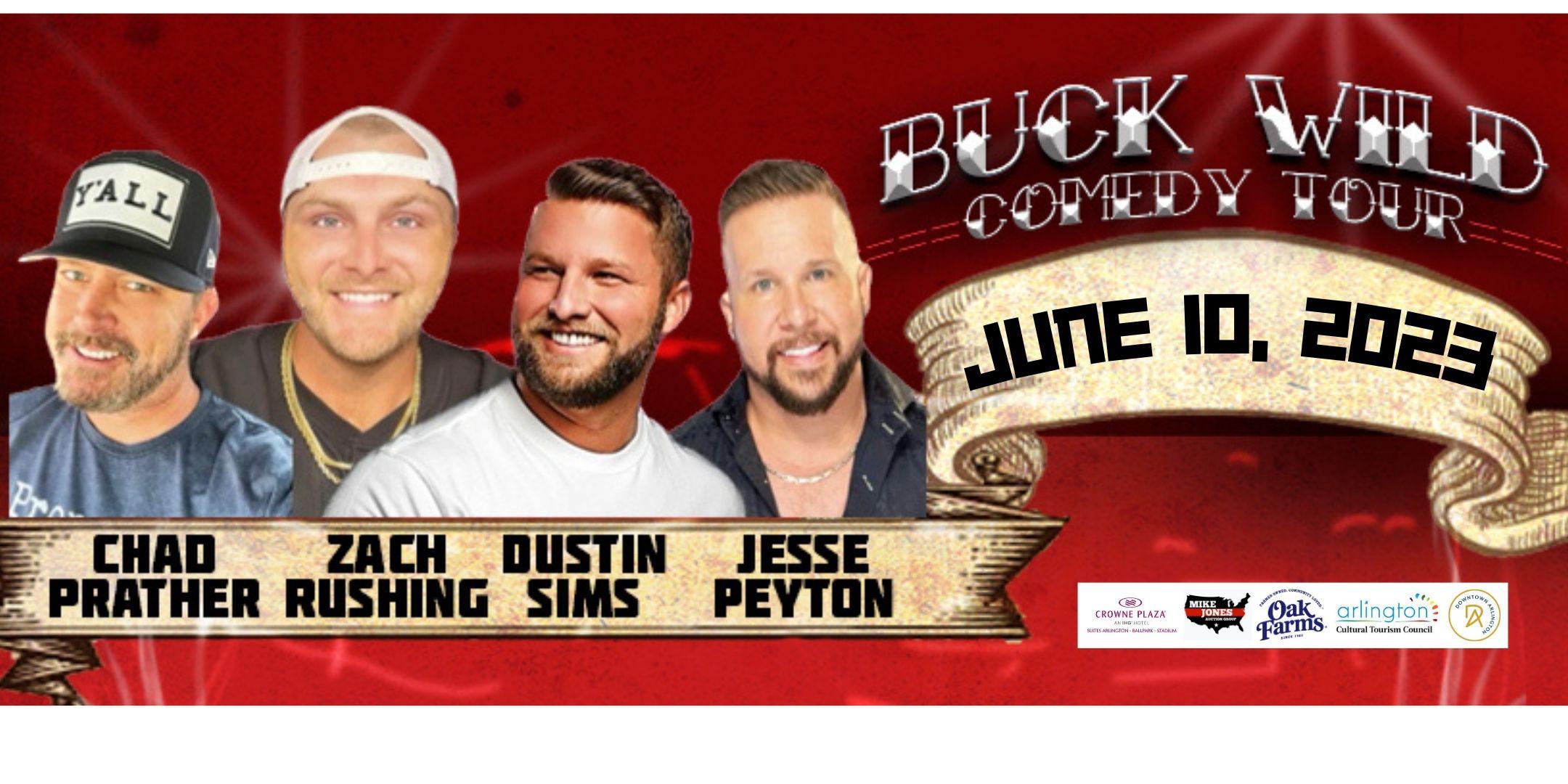 Buck Wild Comedy Tour Tickets, Sat, Jun 10, 2023 at 700 PM Eventbrite
