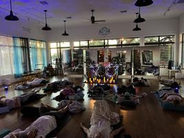 conscious breathwork and sound bath willow gardens yoga