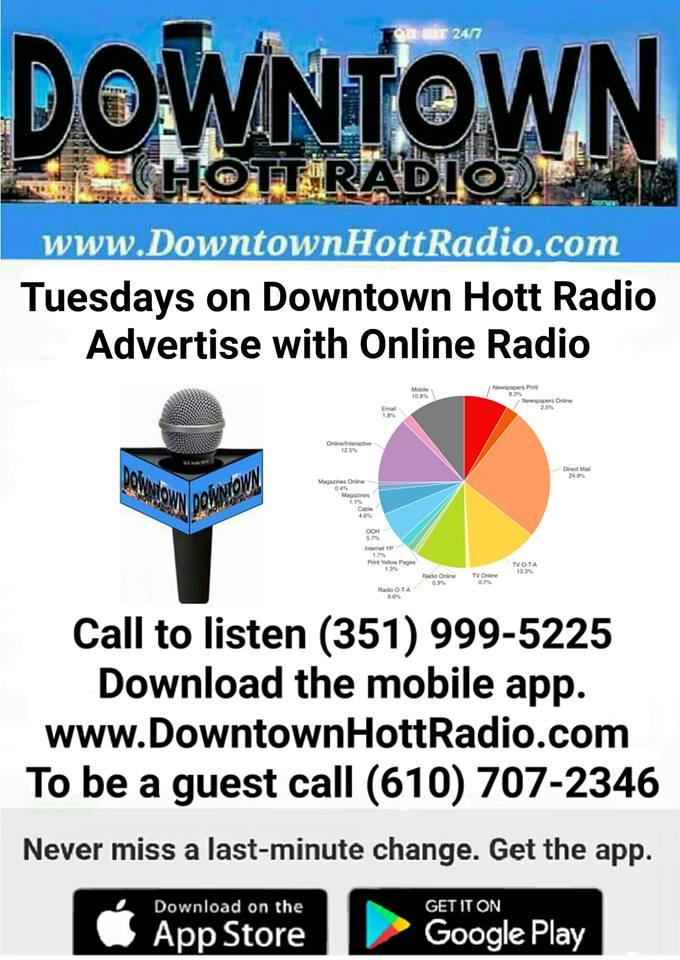 Tuesdays on Downtown Hott Radio