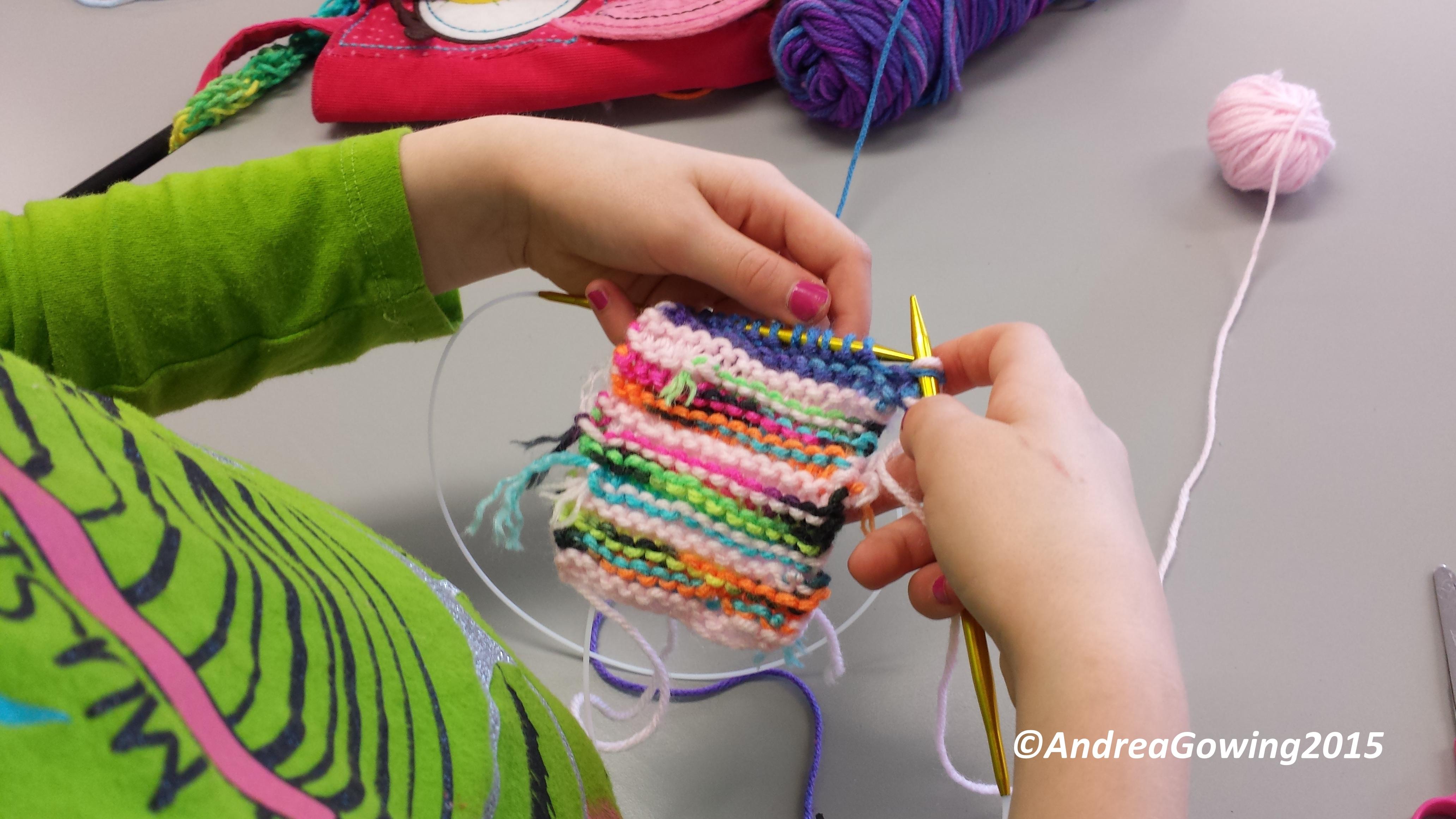 Kids' Intro to Knitting
