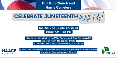 Bull Run Church and Harris Cemetery Juneteenth Celebration Tickets, Sat, Jun 17, 2023 at 10:30 AM | Eventbrite