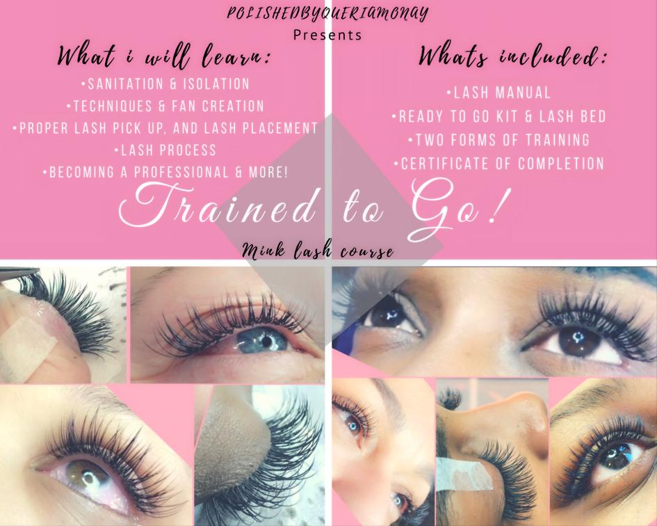 Trained to Go Mink Lash Course by QueriaMonay