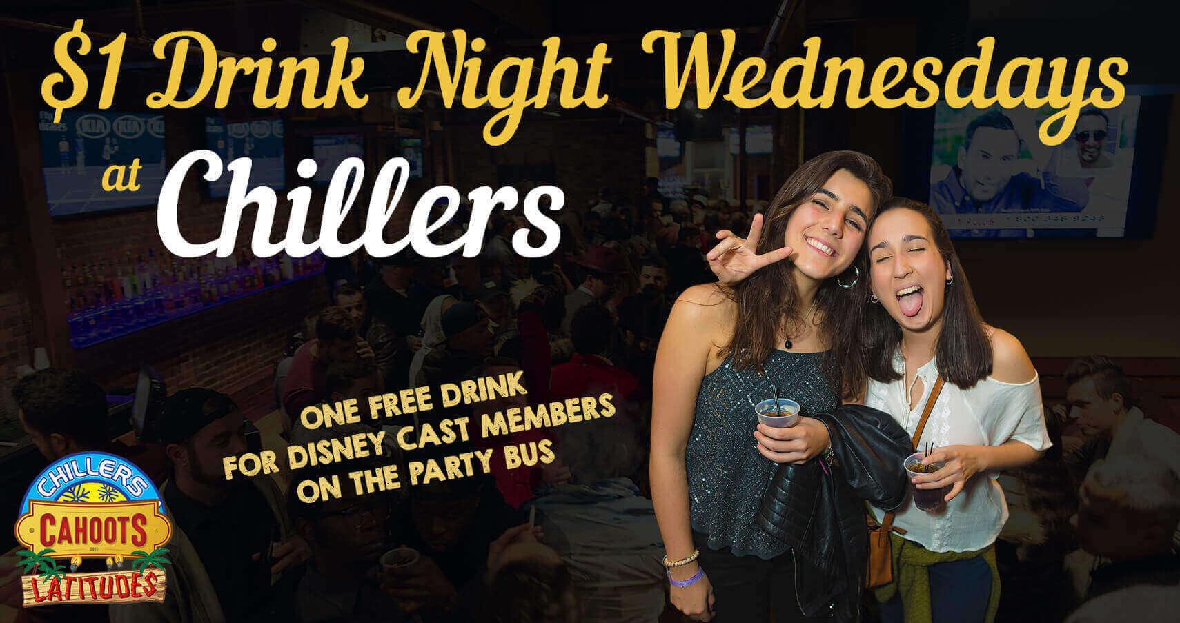 Wednesdays at Chillers, I Bar, Tier, & more