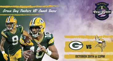 Packers v Chargers VIP Bus Tailgate Who's on Third Tickets, Sun, Nov 19,  2023 at 7:00 AM