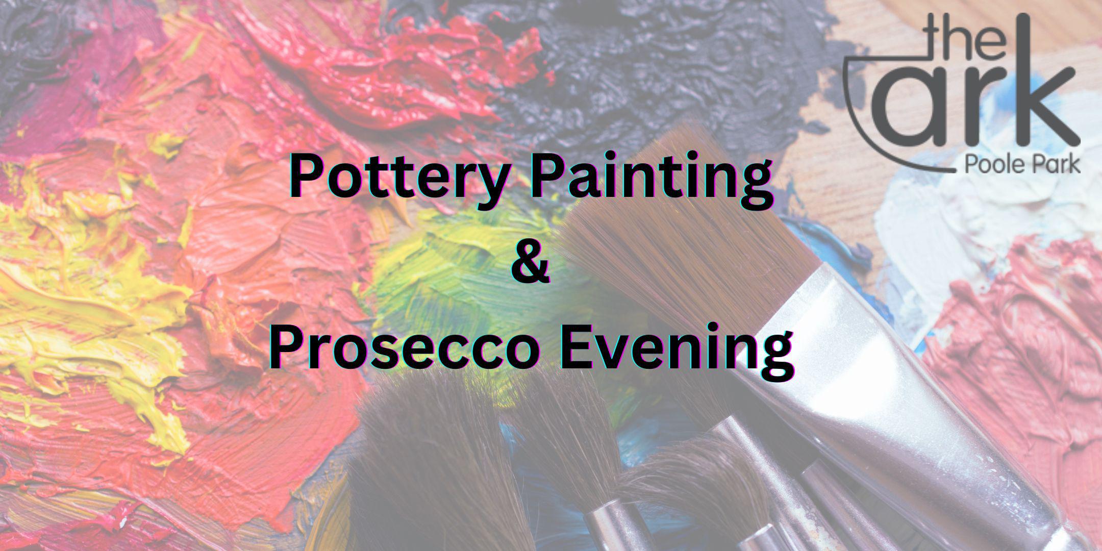 pottery painting and prosecco