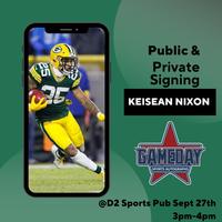 Keisean Nixon Public signing Tickets, Wed, Sep 27, 2023 at 3:00 PM