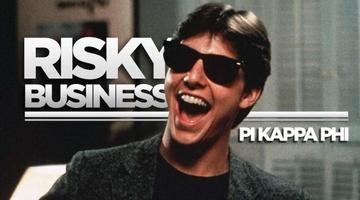 risky business cool logo
