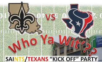 Pre-Kick- Off Social Shakedown Saints vs Texans Tickets, Fri, Oct