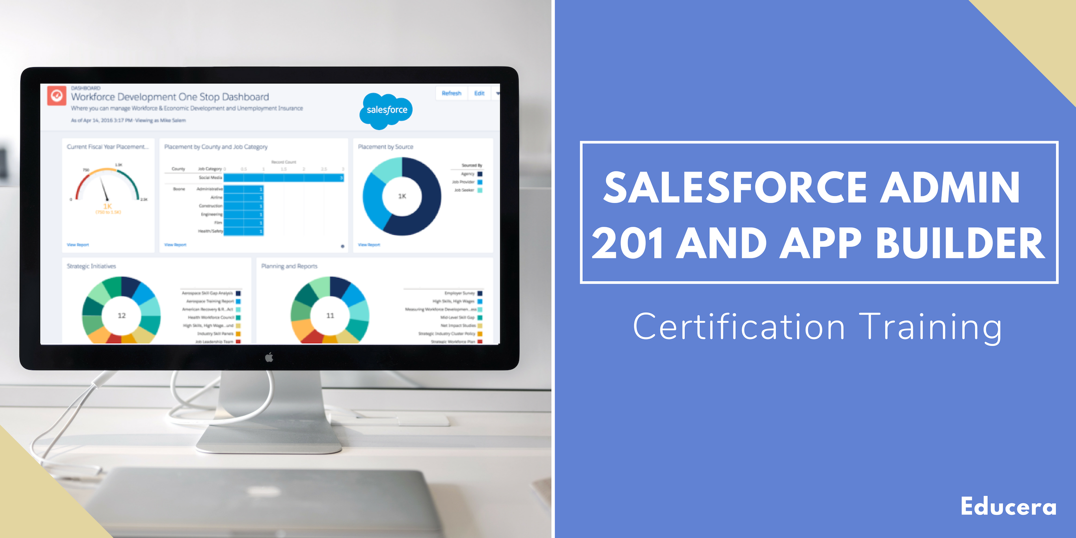 Salesforce Admin 201 and App Builder Certification Training in Charlottesville, VA