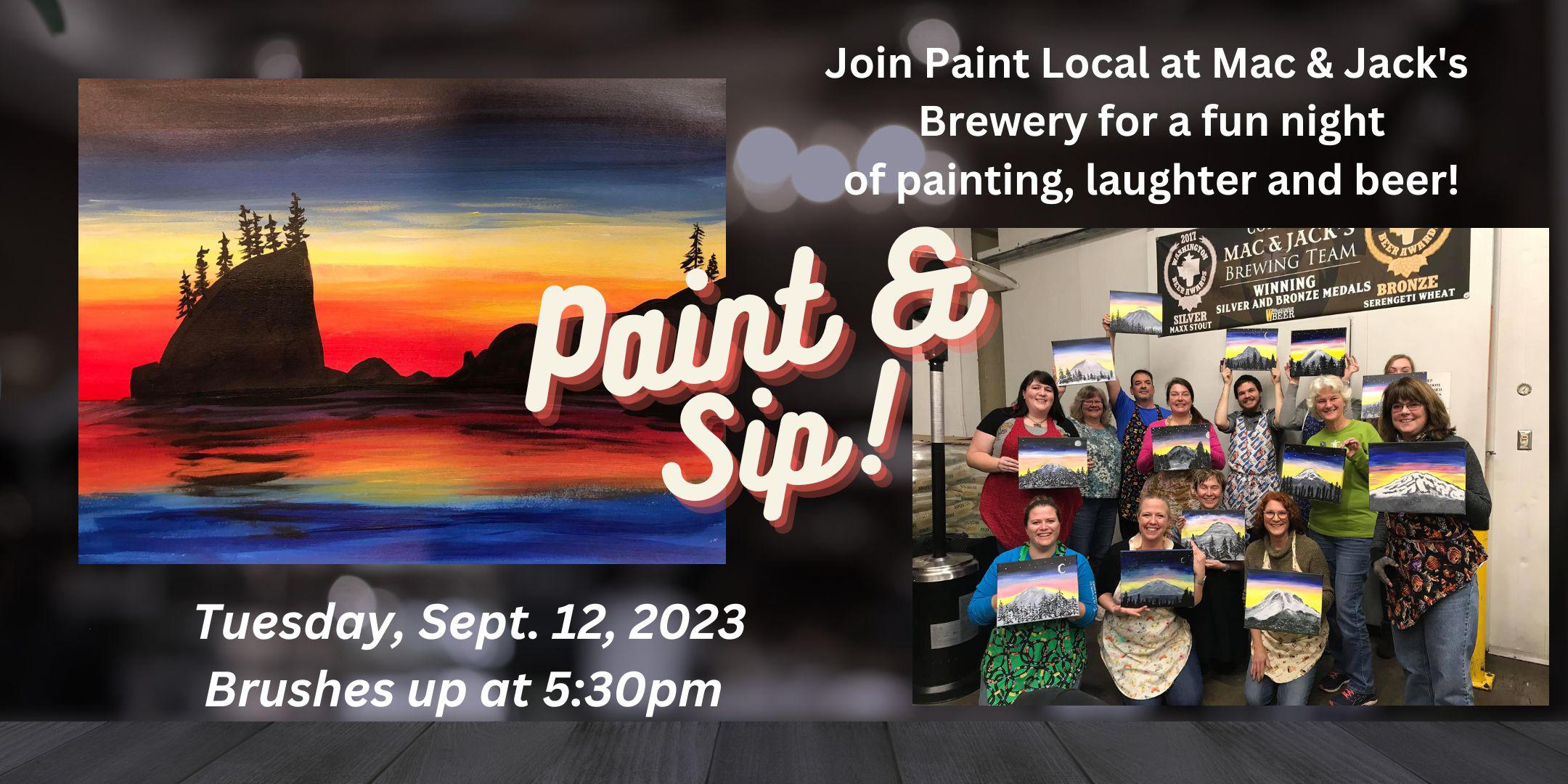 local paint and sip