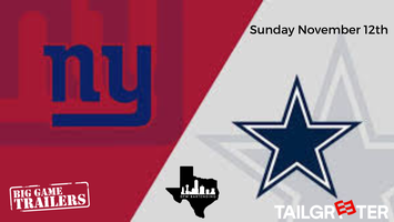 New York Giants at Dallas Cowboys Parking - Nov 12