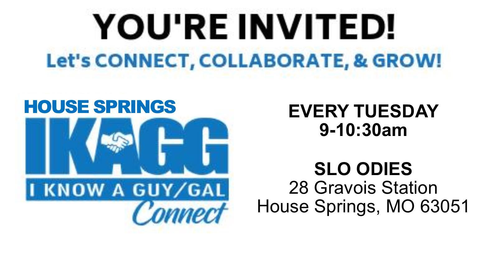 House Springs IKAGG Weekly Meeting