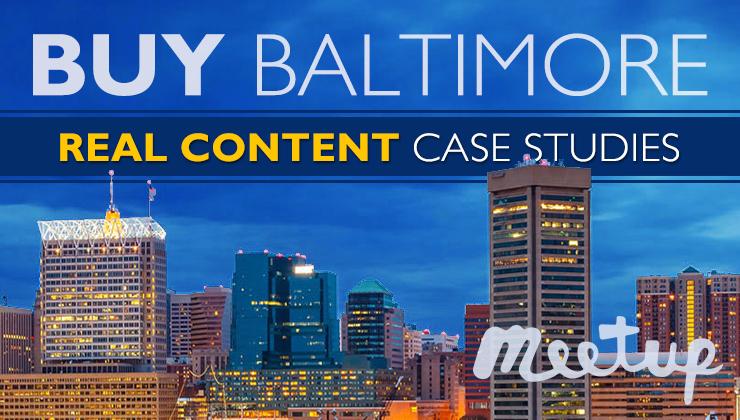 Buy Baltimore: Real Content & Case Studies from Local Experts & Investors (FREE)