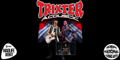 Tonight JULY 14th Friday at Jack Rabbits it's Trixter (acoustic