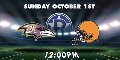 Cleveland Browns play the Baltimore Ravens Sunday