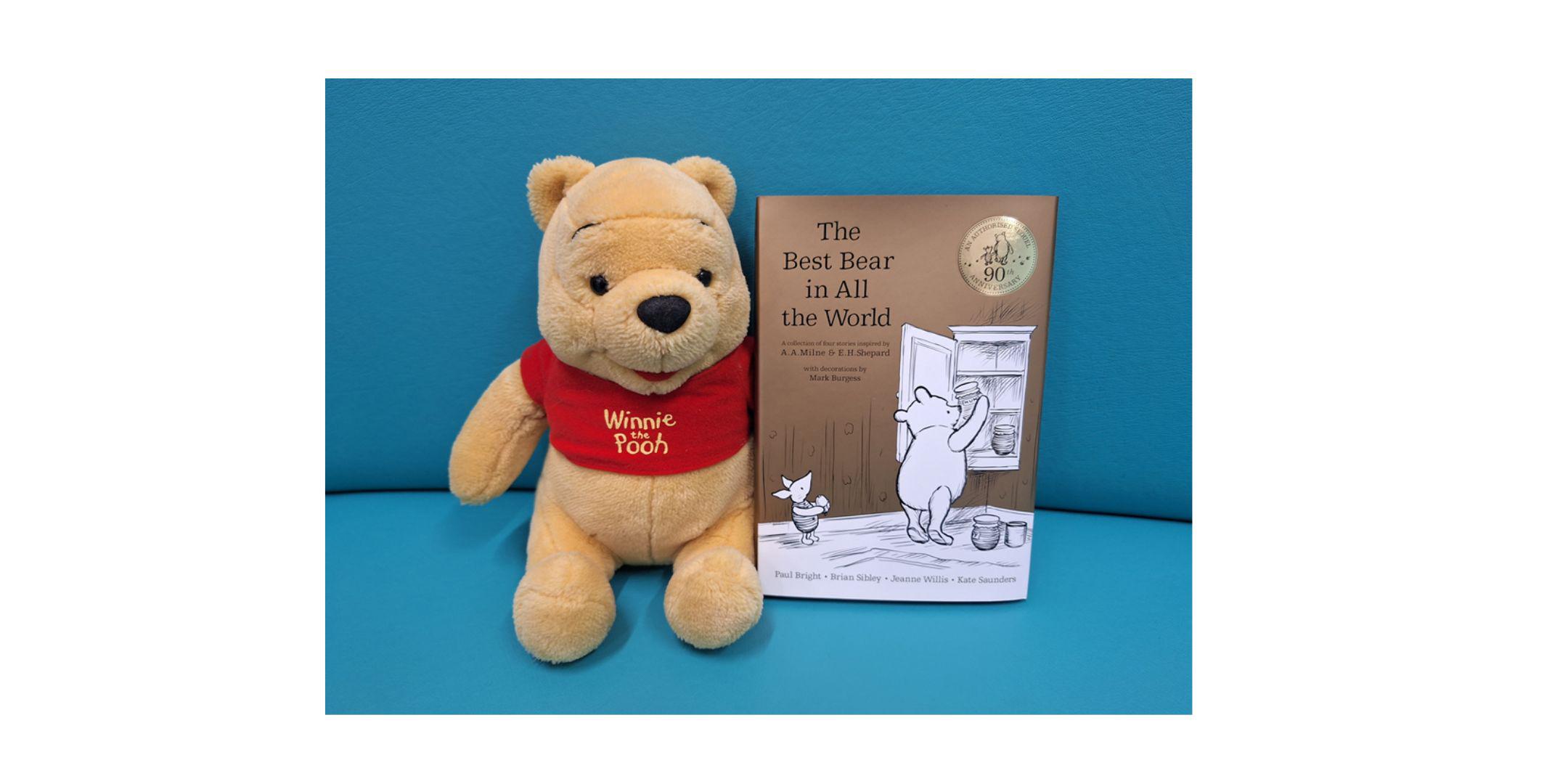 winnie the pooh 90th anniversary plush