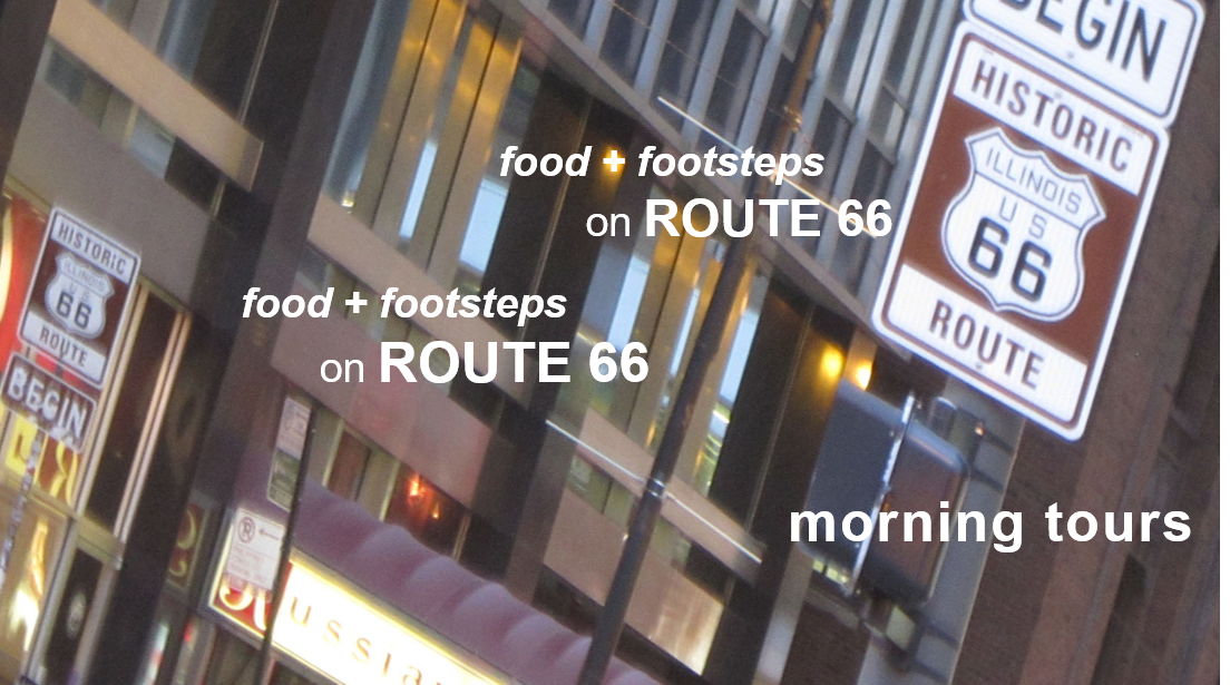 food + footsteps on Route 66 | Morning Tours in Chicago