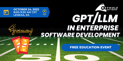 GPT/LLM in Enterprise Software Dev - Win Chiefs Tickets, Breakfast Boost  Tickets, Tue, Oct 24, 2023 at 8:00 AM