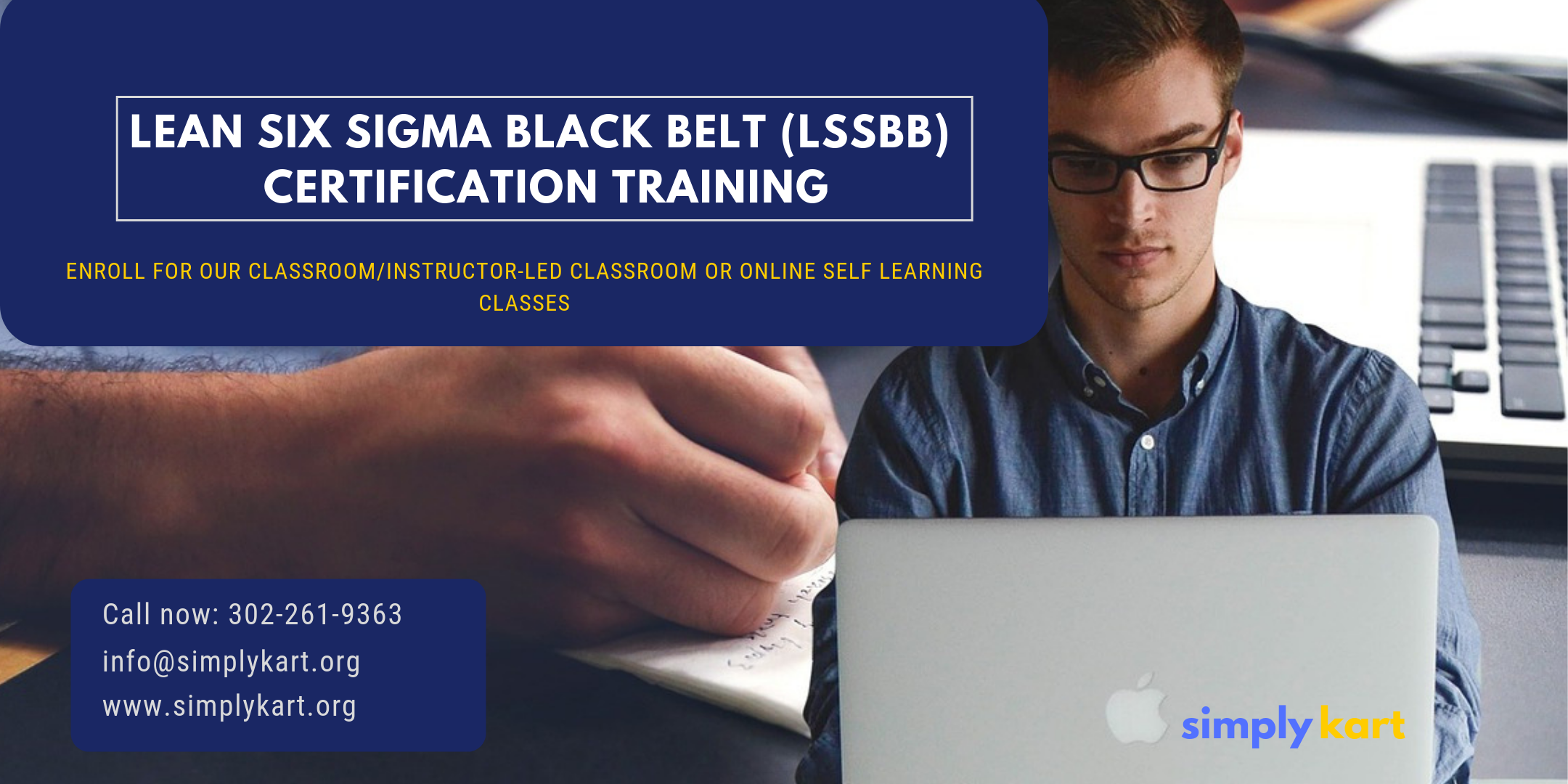 Lean Six Sigma Black Belt (LSSBB) Certification Training in Lewiston, ME
