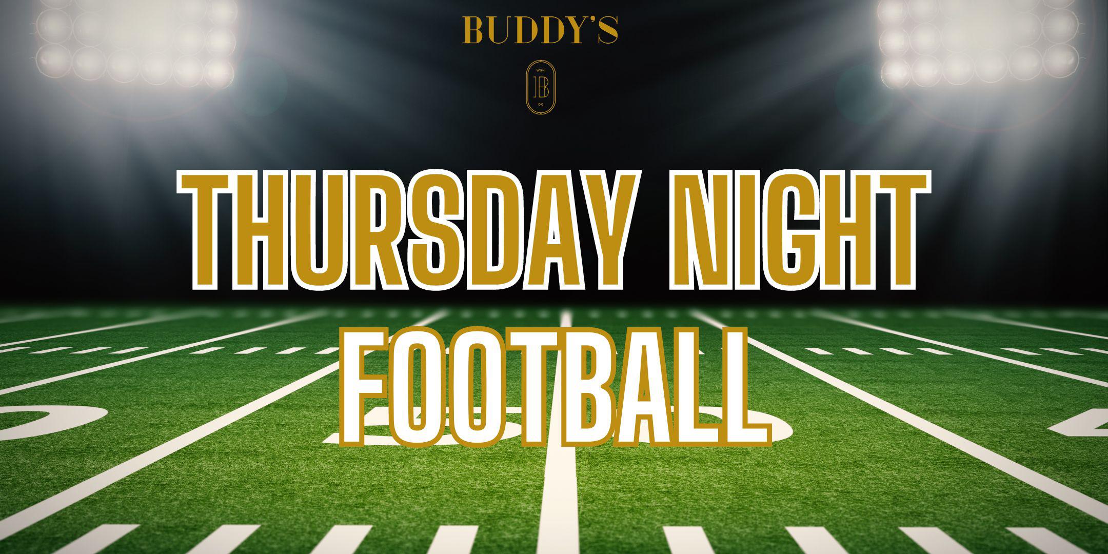 Join us tonight for #ThursdayNightFootball as the