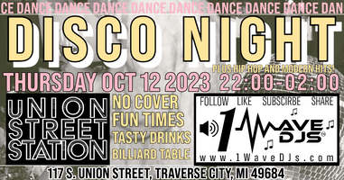 Free Thursday Night Dance Party at Union Street Station!!, Union Street  Station, Traverse City, October 5 to October 6