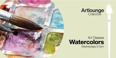 Watercolor Art Classes at Artlounge Collective Tickets, Multiple Dates