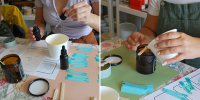 Sunday, Sept. 10 - DIY Soy Candle Making Workshop with Essential
