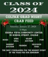 Crab Feed - The Ultimate Colfax High School Grad Night Fundraiser