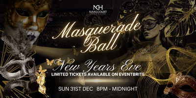 New Years Eve Masquerade Ball - Sunday December 31st Tickets, Sun 31 ...