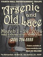 Arsenic and Old Lace' opens in Sonoma on Jan. 25