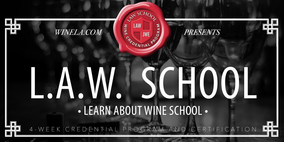 LearnAboutWine School- (AKA-LAW School) - 4 Week Program - 4 Classes