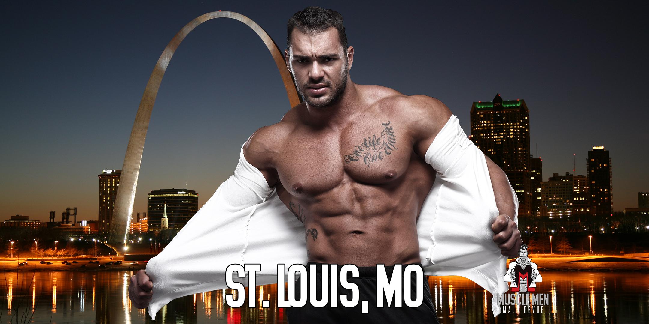 Muscle Men Male Strippers Revue & Male Strip Club Shows St. Louis, MO  8PM-10PM - 16 JAN 2021