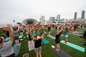 Fit Athletic Free Yoga Is Back At The Rady Shell