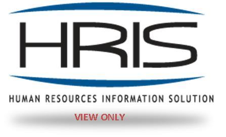  HRIS: View Only (ONLINE COURSE)