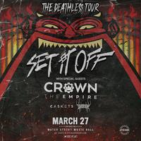 Set It Off: The Deathless Tour: Crown The Empire, Caskets, DeathByRomy  Tickets, Wed, Mar 27, 2024 at 6:30 PM