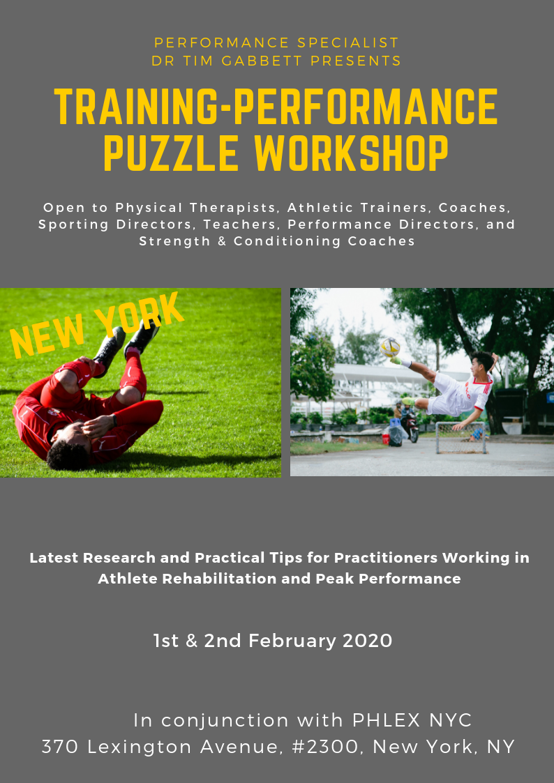 Training-Performance Puzzle Workshop (New York)