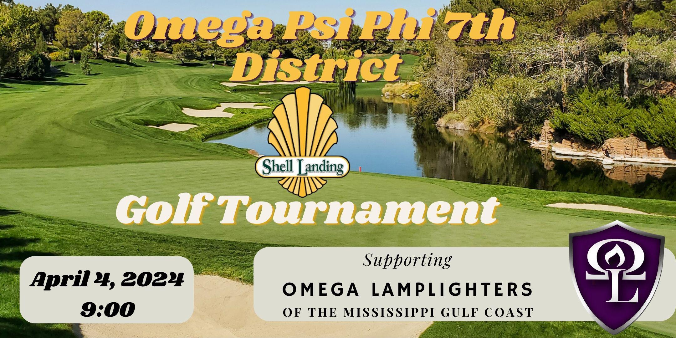 Omega Psi Phi Seventh District Golf Tournament Tickets Thu Apr 4