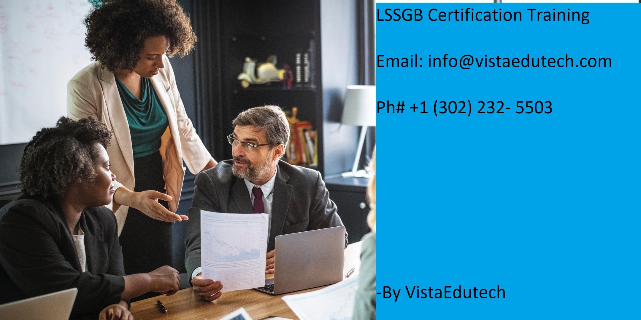 Lean Six Sigma Green Belt (LSSGB) Certification Training in Greater New York City Area