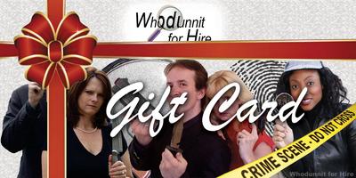 Murder Mystery Party Game Gift Voucher