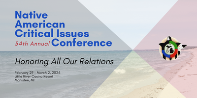 2024 Native American Critical Issues Conference Tickets Manistee   Logo.20231213 175707