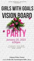 2024 Vision Board Party - Goal Setting for Your Mind and Body, BasBlue,  East Ferry Street, Detroit, MI, USA, February 10 2024