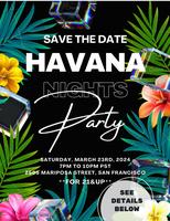 Havana Nights Tickets, Sat, Mar 23, 2024 at 6:00 PM