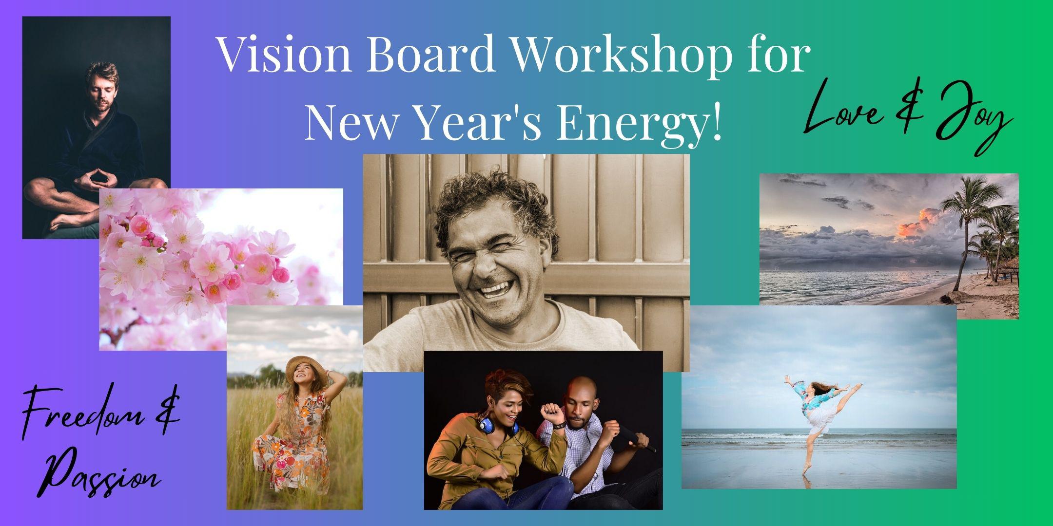 Spark Your Soul: Vision Board Workshop for New Year's Energy! Tickets, Wed,  Jan 10, 2024 at 7:00 PM